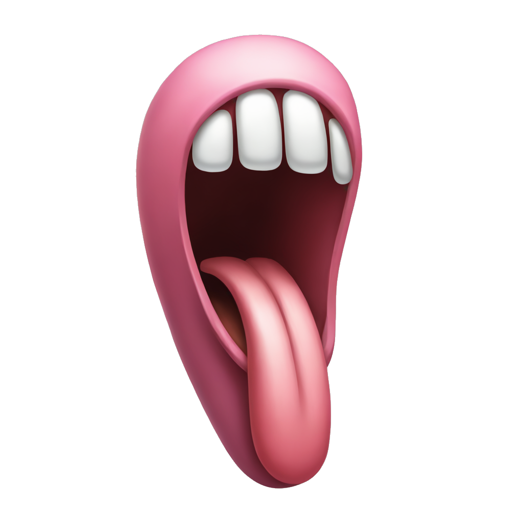 long tongue, no face