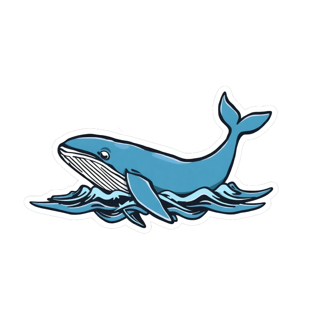 whale spouting water