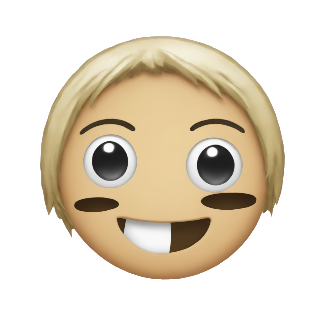 circular emoji basic anime ahegao face