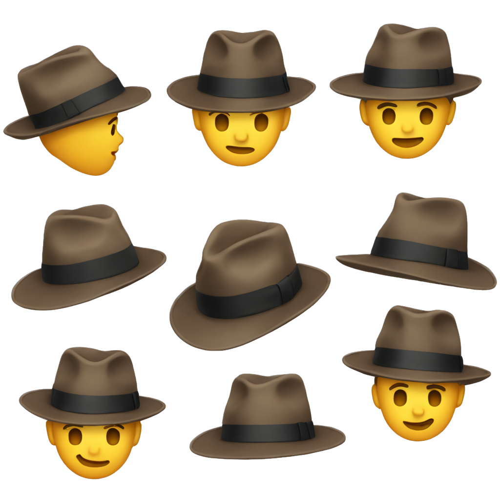 a fedora that isn’t being worn