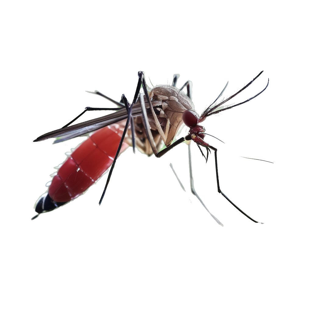 mosquito biting