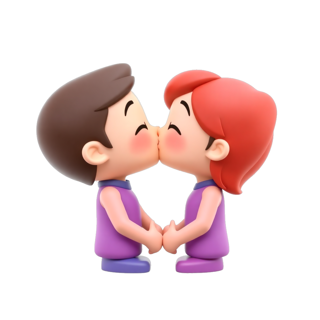 kissing emoji