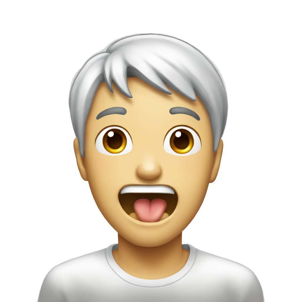 ahegao ios classic emoji