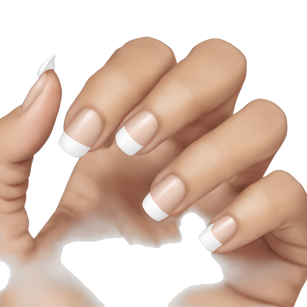 nails french tip